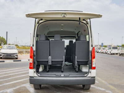 2026 Toyota Hiace 3.5L V6 24-Valve DOHC VVT-i Manual Transmission White Grey High Roof Van