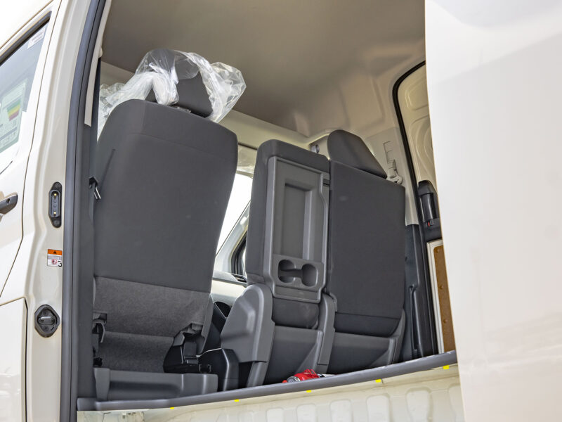 2026 Toyota Hiace Cargo RWD 3.5L V6 Naturally Aspirated Petrol White Grey Van GCC Specs