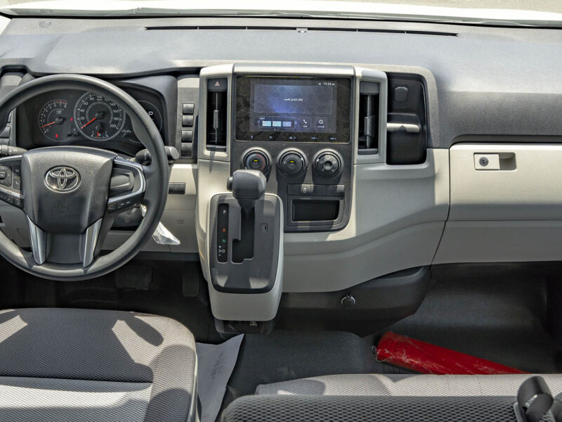 2026 Toyota Hiace Cargo RWD 3.5L V6 Naturally Aspirated Petrol White Grey Van GCC Specs