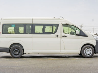 2026 Toyota Hiace 3.5L V6 24-Valve DOHC VVT-i Manual Transmission White Grey High Roof Van