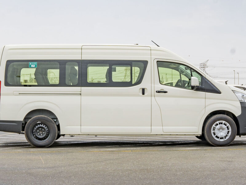 2026 Toyota Hiace 3.5L V6 24-Valve DOHC VVT-i Manual Transmission White Grey High Roof Van