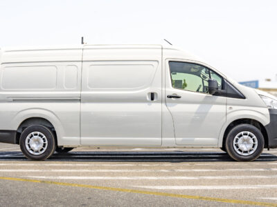 2026 Toyota Hiace Cargo RWD 3.5L V6 Naturally Aspirated Petrol White Grey Van GCC Specs