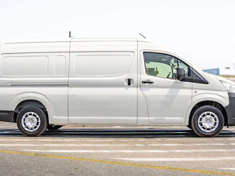 2026 Toyota Hiace Cargo RWD 3.5L V6 Naturally Aspirated Petrol White Grey Van GCC Specs