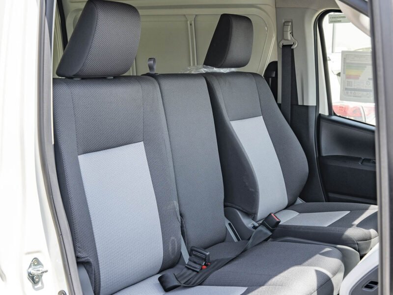 2026 Toyota Hiace Cargo RWD 3.5L V6 Naturally Aspirated Petrol White Grey Van GCC Specs