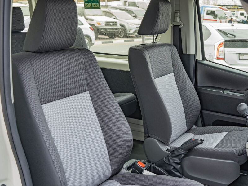 2026 Toyota Hiace 3.5L V6 24-Valve DOHC VVT-i Manual Transmission White Grey High Roof Van