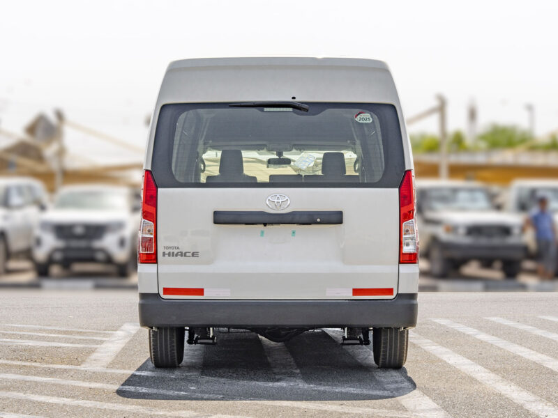 2026 Toyota Hiace Cargo RWD 3.5L V6 Naturally Aspirated Petrol White Grey Van GCC Specs