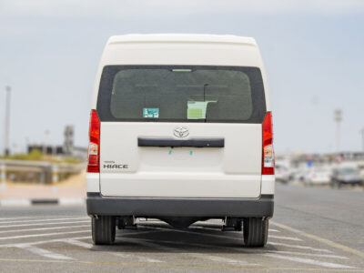 2026 Toyota Hiace 3.5L V6 24-Valve DOHC VVT-i Manual Transmission White Grey High Roof Van
