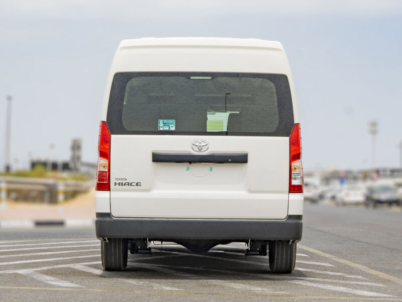 2026 Toyota Hiace 3.5L V6 24-Valve DOHC VVT-i Manual Transmission White Grey High Roof Van