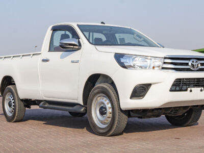 2025 Toyota Hilux Single Cab 2.4L 4-Cylinder, Turbocharged Diesel Engine White Red Pickup