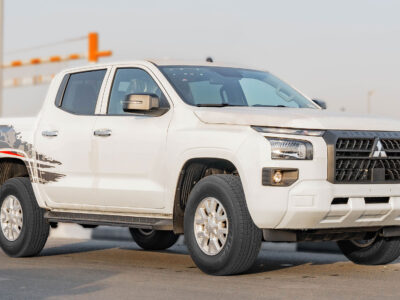 2025 Mitsubishi L200 2.4L 4-Cylinder MIVEC Petrol Engine White Black Pickup Truck GCC Specs