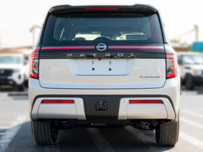 2026 Nissan Patrol SE Platinum 3.8 Litres V6 Petrol Engine Silver Tan SUV GCC Specs Automatic