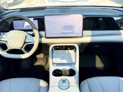 2025 BYD Sealion 6 Premium 1.5 Litres 4 Cylinders Plug-in Hybrid Engine Grey White SUV