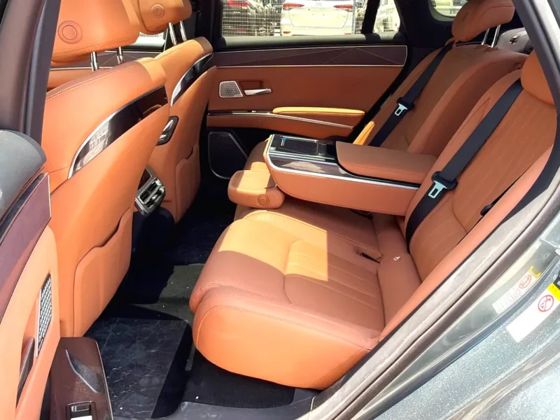 2025 BYD HAN Flagship Edition Plug-in Hybrid 4 Cylinders Engine Blue Brown Sedan Automatic