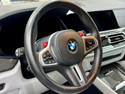 2021 BMW X5 M Competition 4.4L V8 M TwinPower Turbo Engine Blue White SUV GCC Specs