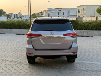 2017 Toyota Fortuner EXR Facelifted 2026 V4 2.7L Silver Black SUV GCC Specs Excellent Condition
