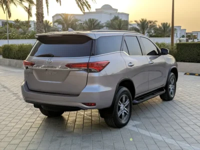 2017 Toyota Fortuner EXR Facelifted 2026 V4 2.7L Silver Black SUV GCC Specs Excellent Condition