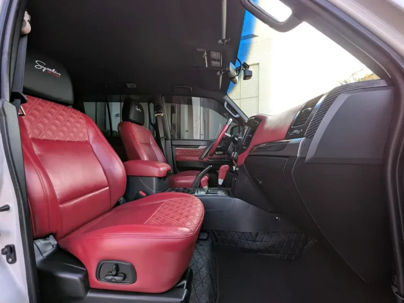 2020 Mitsubishi Pajero GLS Top Line 3.8L V6 White Red SUV GCC Specs EXCELLENT CONDITION