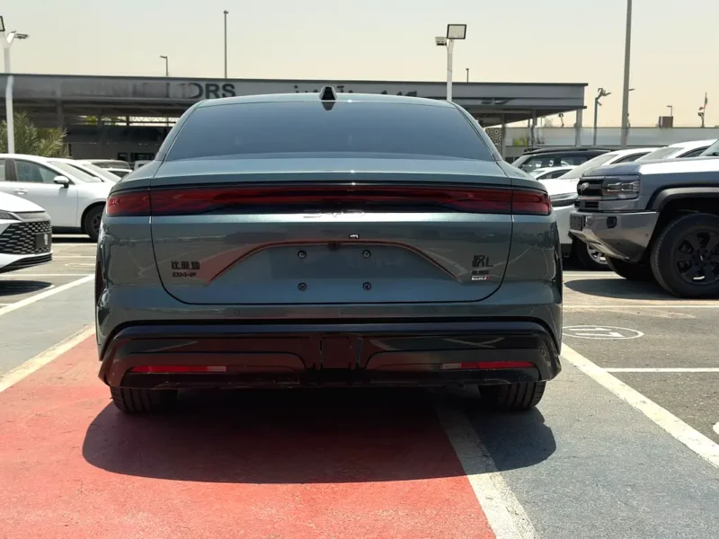 2025 BYD HAN Flagship Edition Plug-in Hybrid 4 Cylinders Engine Blue Brown Sedan Automatic