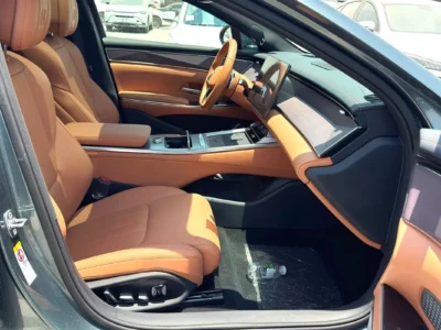 2025 BYD HAN Flagship Edition Plug-in Hybrid 4 Cylinders Engine Blue Brown Sedan Automatic