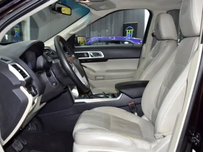 2013 Ford Explorer Limited 6 Cylinders Petrol Engine Brown Beige SUV GCC Specs Automatic