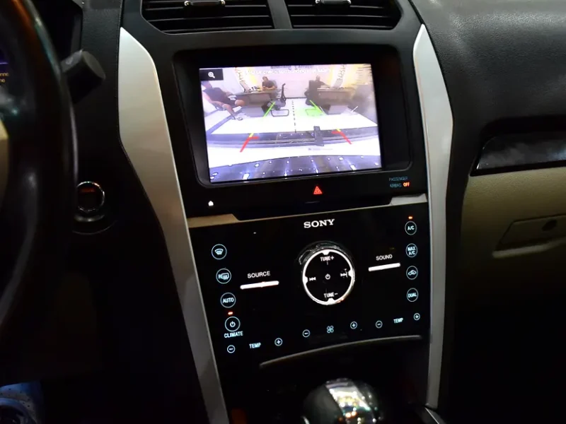 2013 Ford Explorer Limited 6 Cylinders Petrol Engine Brown Beige SUV GCC Specs Automatic