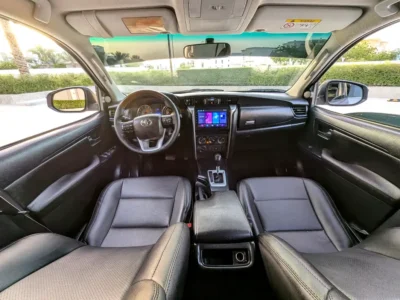 2017 Toyota Fortuner EXR Facelifted 2026 V4 2.7L Silver Black SUV GCC Specs Excellent Condition