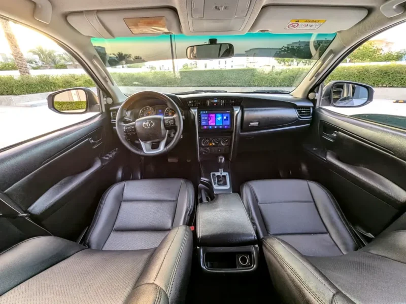 2017 Toyota Fortuner EXR Facelifted 2026 V4 2.7L Silver Black SUV GCC Specs Excellent Condition
