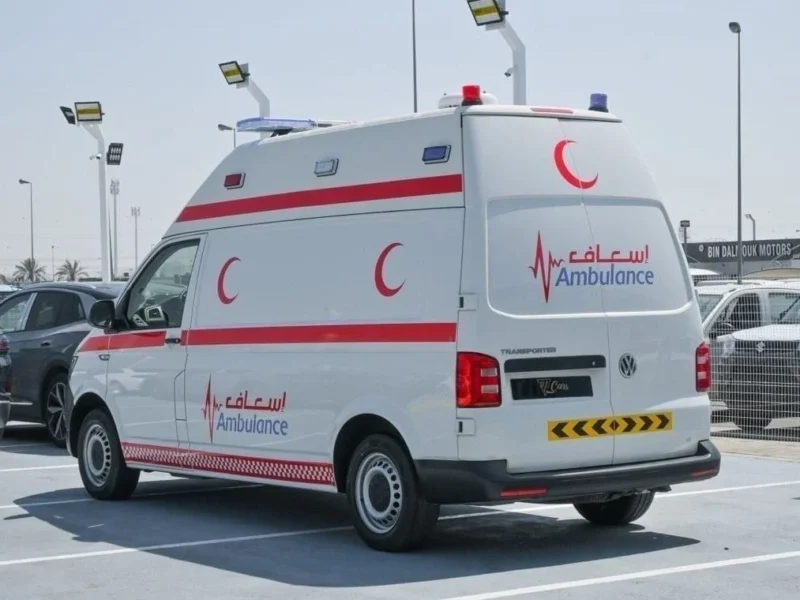 2019 Volkswagen Transporter STD High-Roof Ambulance 2.0L 4 Cylinders Engine White Black Van