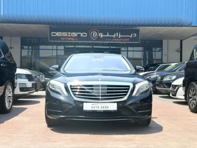 2015 Mercedes-Benz S-Class S 400 6 Cylinders Petrol Engine Black Beige Sedan GCC Specs
