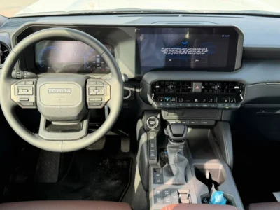 2026 Toyota Prado TXR 2.4 Litres 4 Cylinders Petrol Engine White Brown SUV GCC Specs