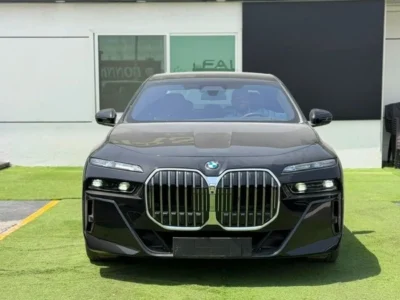 2026 BMW 735i MASTERCLASS M SPORT PACKAGE 3.0L 6 Cylinders Hybrid Black Tan Sedan