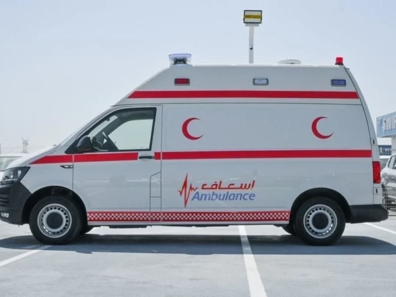 2019 Volkswagen Transporter STD High-Roof Ambulance 2.0L 4 Cylinders Engine White Black Van