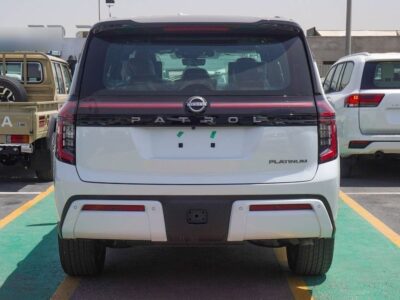 2026 Nissan Patrol LE PLATINUM CITY 3.5-liter Twin-Turbocharged V6 White Tan SUV GCC Specs