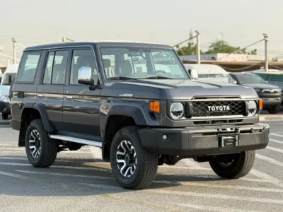 2026 Toyota Land Cruiser 70 HT LC76 VXR 4.0L V6 Petrol Engine Grey Tan SUV GCC Specs