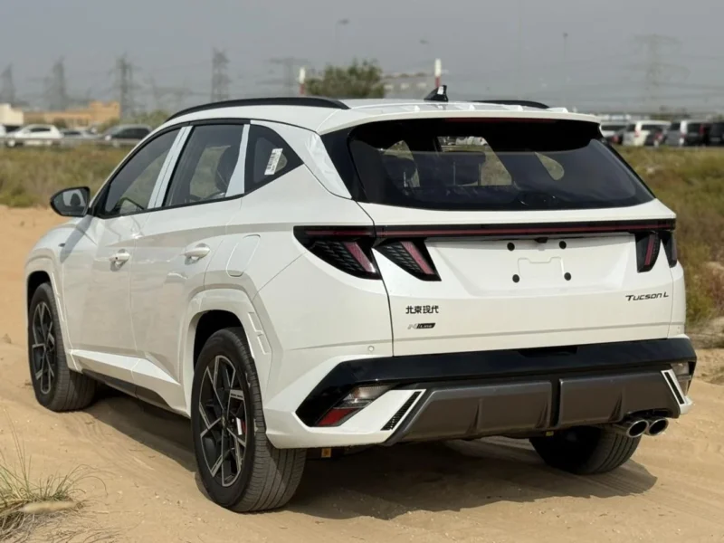 2025 Hyundai Tucson N LINE 1.5L TURBO 4 Cylinders Petrol Engine White Black SUV FULL OPTION