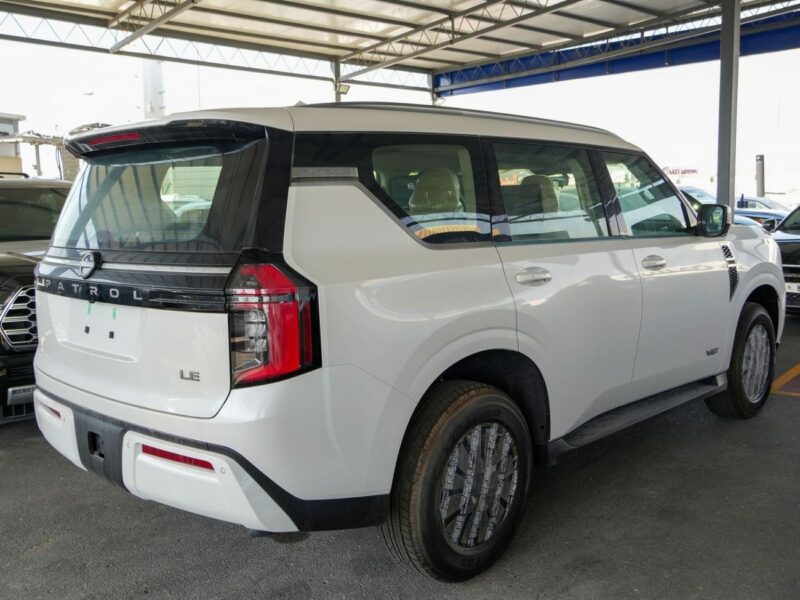 2026 NISSAN PATROL LE T2 3.5 Litres V6 Petrol Engine White Beige SUV Automatic