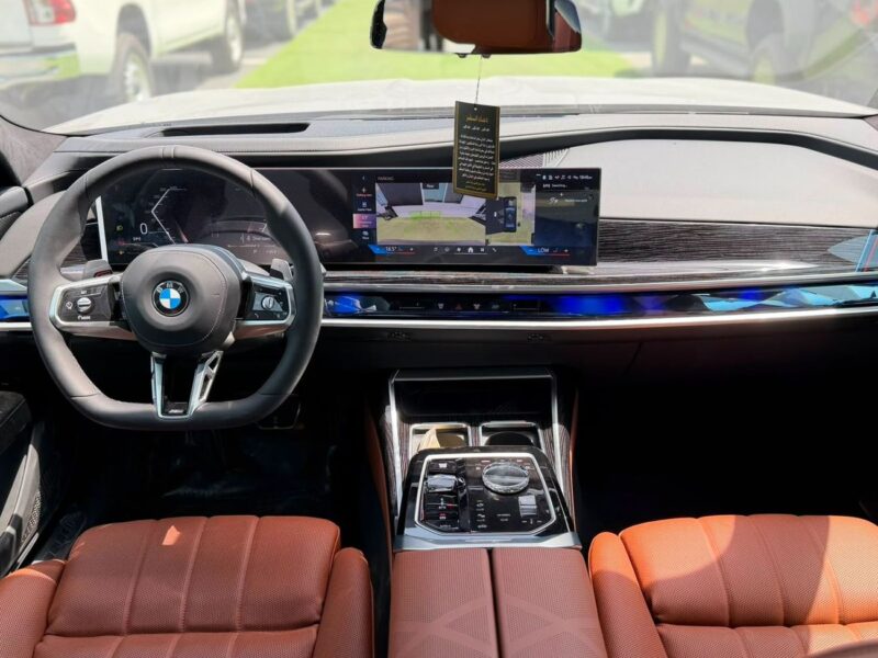 2026 BMW 735i MASTERCLASS M SPORT PACKAGE 3.0L 6 Cylinders Hybrid Black Tan Sedan