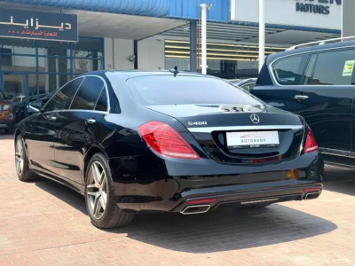 2015 Mercedes-Benz S-Class S 400 6 Cylinders Petrol Engine Black Beige Sedan GCC Specs