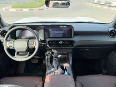 2026 Toyota Prado TXR 2.4 Litres 4 Cylinders Petrol Engine White Brown SUV GCC Specs