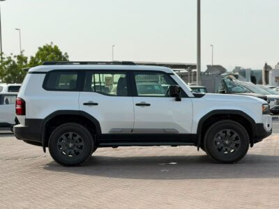 2026 Toyota Prado TXR 2.4 Litres 4 Cylinders Petrol Engine White Brown SUV GCC Specs