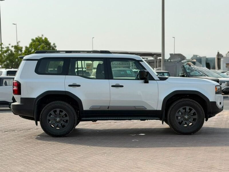 2026 Toyota Prado TXR 2.4 Litres 4 Cylinders Petrol Engine White Brown SUV GCC Specs