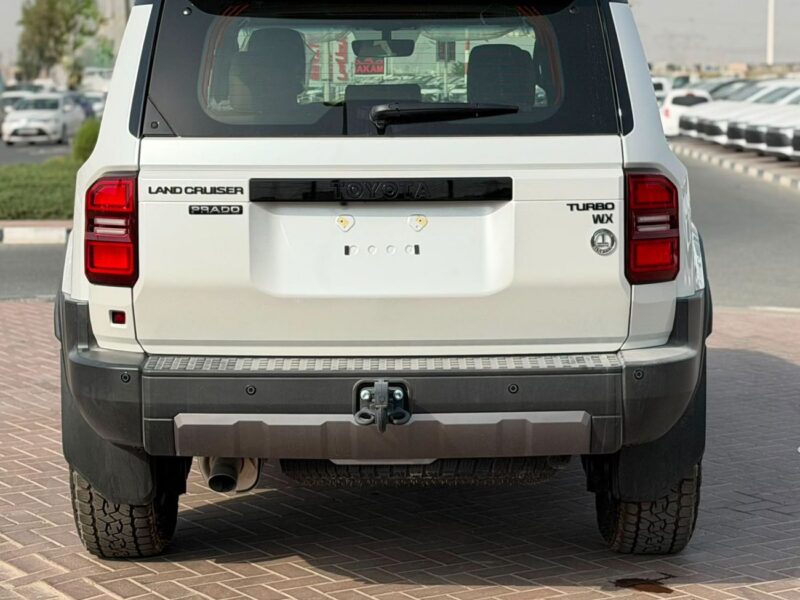 2026 Toyota Prado TXR 2.4 Litres 4 Cylinders Petrol Engine White Brown SUV GCC Specs