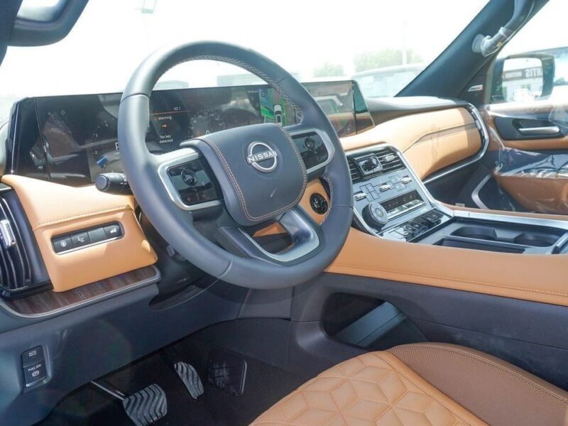 2026 Nissan Patrol LE PLATINUM CITY 3.5-liter Twin-Turbocharged V6 White Tan SUV GCC Specs