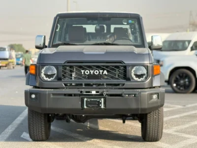 2026 Toyota Land Cruiser 70 HT LC76 VXR 4.0L V6 Petrol Engine Grey Tan SUV GCC Specs
