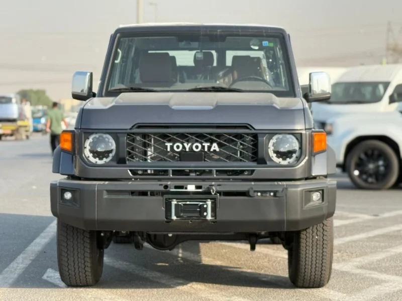 2026 Toyota Land Cruiser 70 HT LC76 VXR 4.0L V6 Petrol Engine Grey Tan SUV GCC Specs