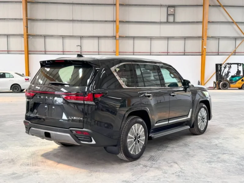 2025 LEXUS LX500D 3.3-liter Twin-Turbo Diesel V6 Engine Black Red SUV GCC Specs Automatic