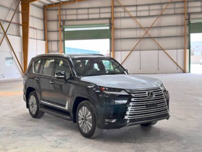 2025 LEXUS LX500D 3.3-liter Twin-Turbo Diesel V6 Engine Black Red SUV GCC Specs Automatic