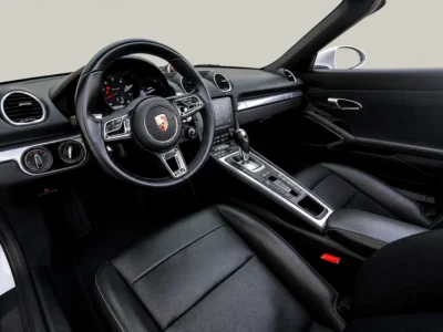 2024 Porsche 718 Boxster 4 Cylinders Petrol Engine Grey Black Soft Top Convertible GCC Specs