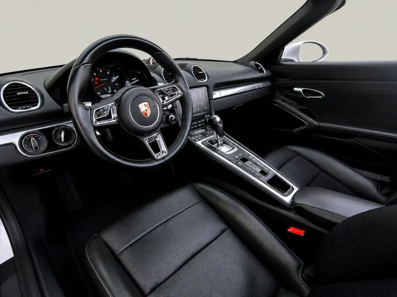 2024 Porsche 718 Boxster 4 Cylinders Petrol Engine Grey Black Soft Top Convertible GCC Specs
