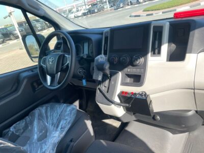 2026 Toyota Hiace GL TOYOTA AMBULANCE 3.5L 6 Cylinders Engine White Blue Van GCC